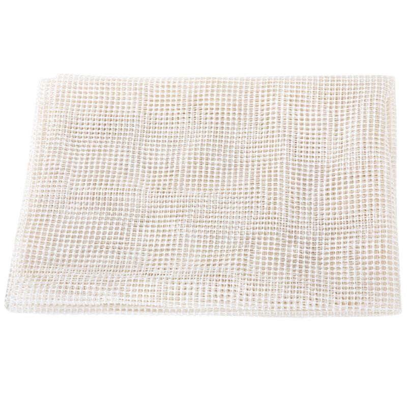 Antiskridmåtte under tæppe 130 x 190 cm Hvid Rektangulær PVC