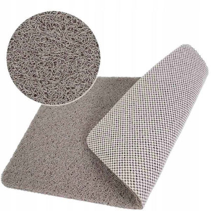 Antiskridmåtte 40x60 cm Lysegrå PVC til Bruseniche