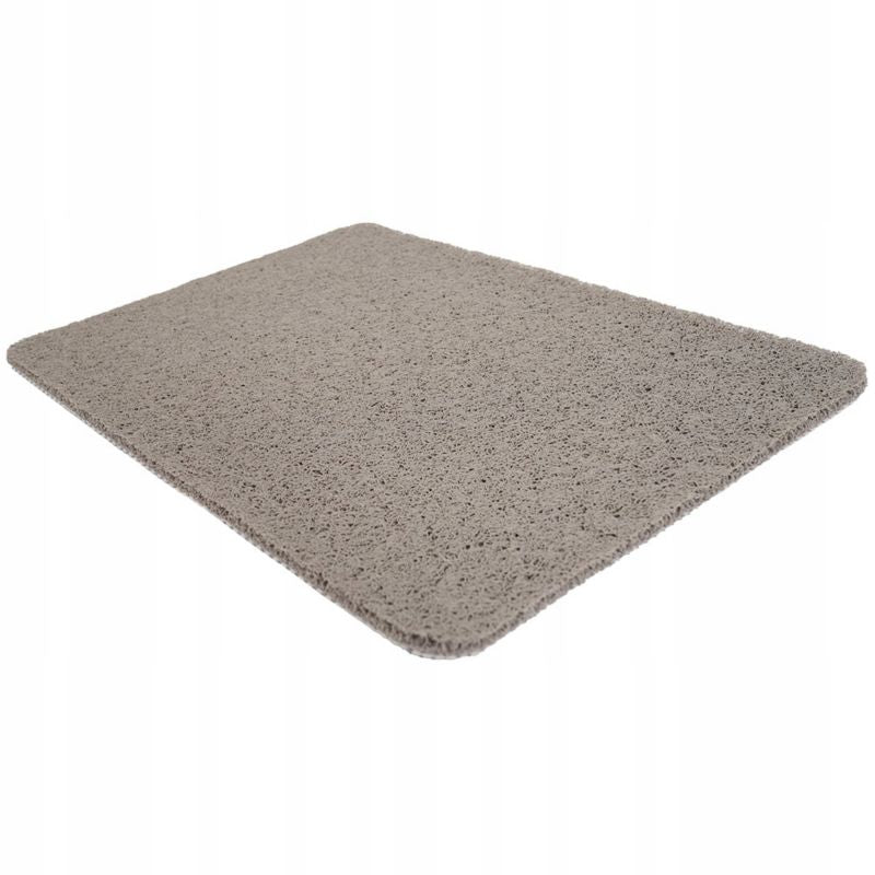 Antiskridmåtte 40x60 cm Lysegrå PVC til Bruseniche