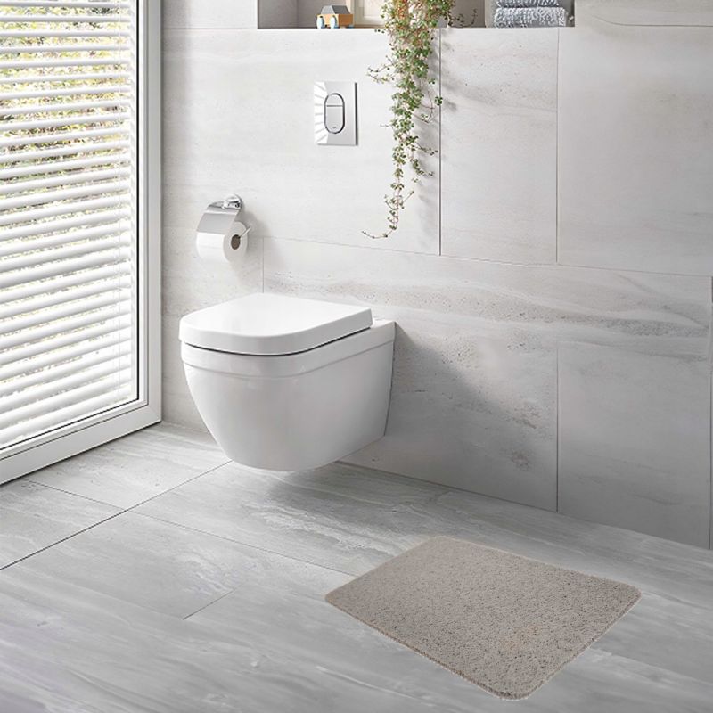 Antiskridmåtte 40x60 cm Lysegrå PVC til Bruseniche