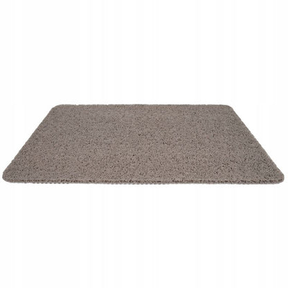 Bademåtte Antiskrid 40x60 cm Lysegrå PVC