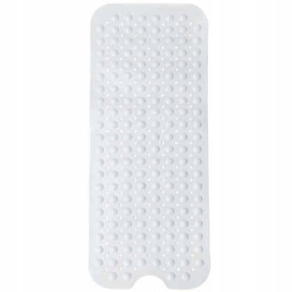 Bademåtte Antiskrid Hvid 99x40 cm PVC
