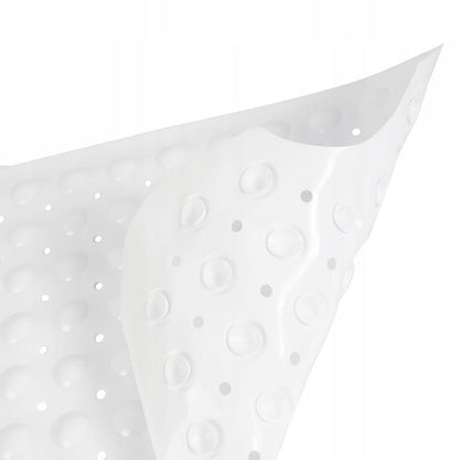 Bademåtte Antiskrid Hvid 99x40 cm PVC
