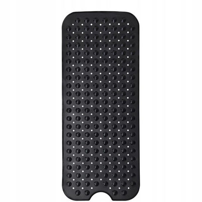 Bademåtte Antiskrid Sort 99x40 cm PVC