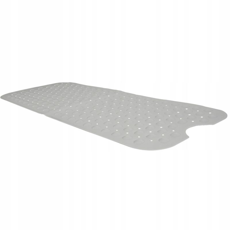 Bademåtte Antiskrid Grå 99x40 cm PVC