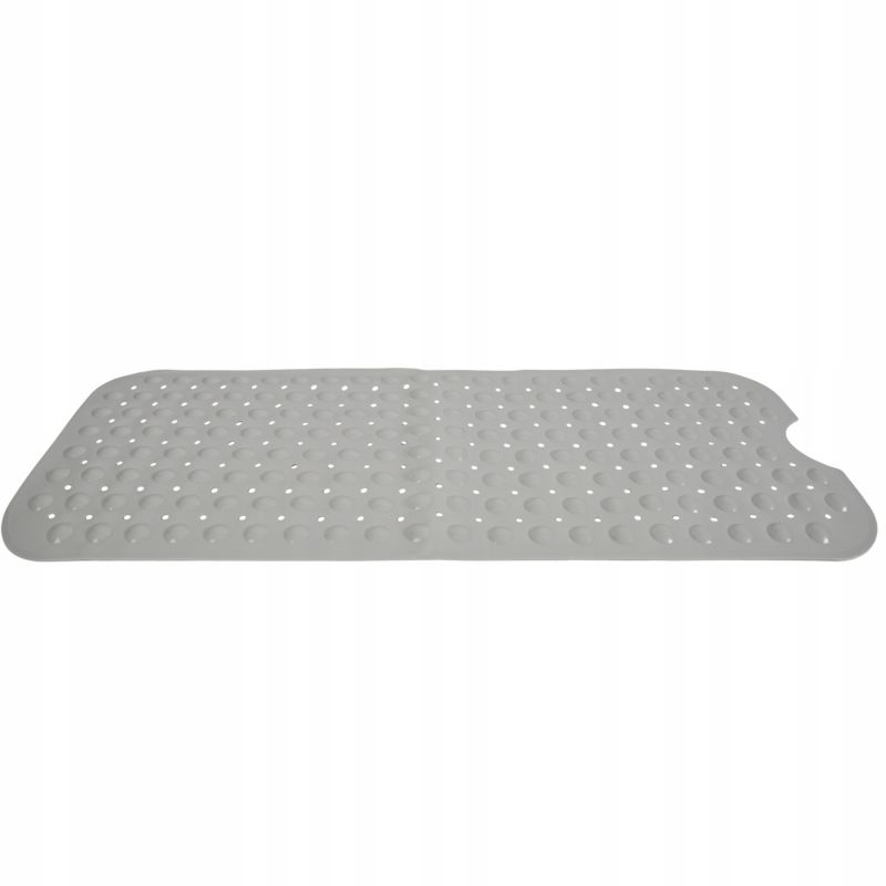 Bademåtte Antiskrid Grå 99x40 cm PVC