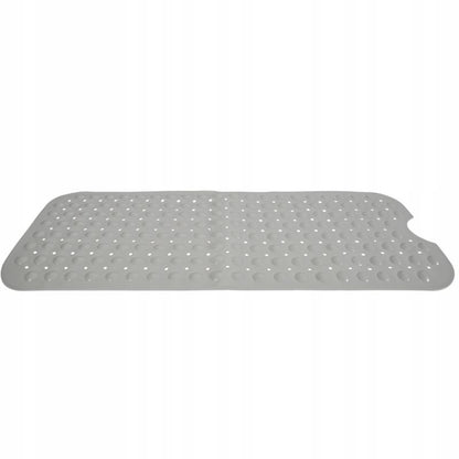 Bademåtte Antiskrid Grå 99x40 cm PVC