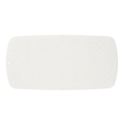 Bademåtte Antiskrid Hvid 75x37 cm Gummi