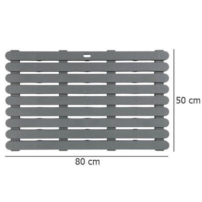 Antiskridmåtte 50x80 cm Grå til Badekar og Sauna 1 stk.
