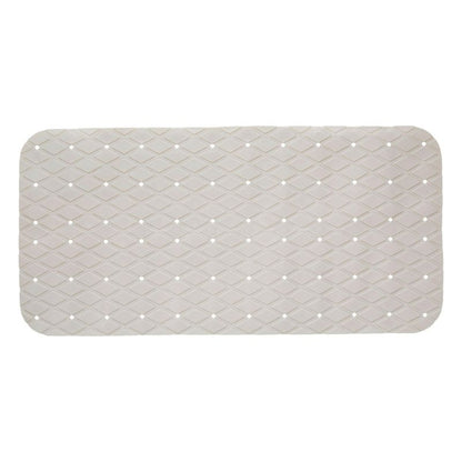 Bademåtte 70x35 cm Beige Antiskrid PVC 1 stk. | 3560233018847