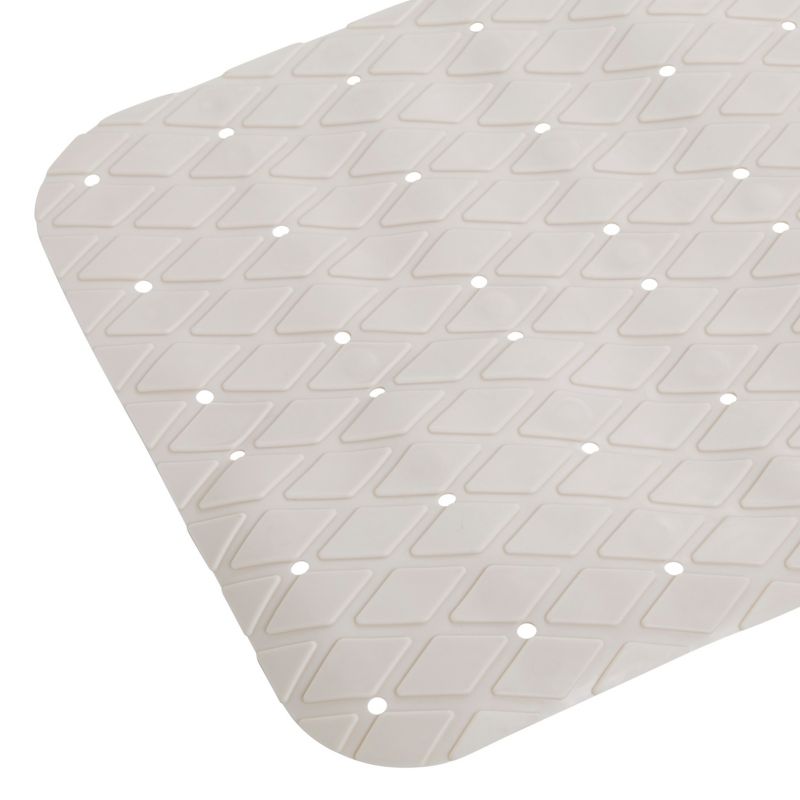 Bademåtte 70x35 cm Beige Antiskrid PVC 1 stk. | 3560233018847