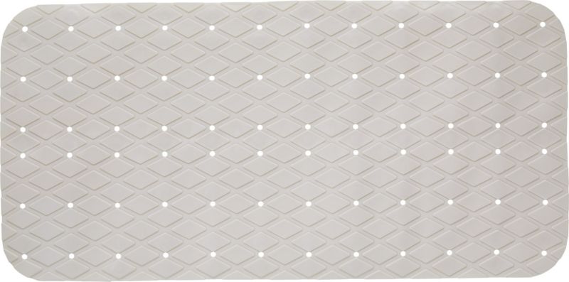 Bademåtte 70x35 cm Beige Antiskrid PVC 1 stk. | 3560233018847