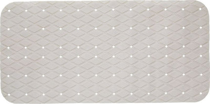Bademåtte 70x35 cm Beige Antiskrid PVC 1 stk. | 3560233018847