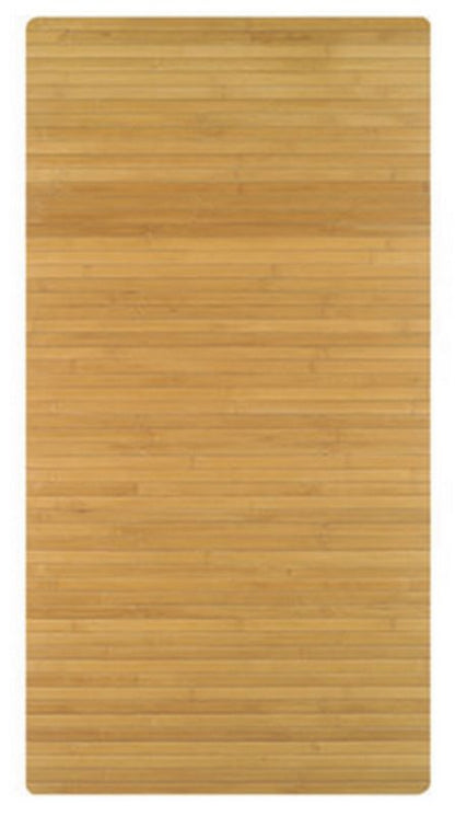 Bambus Bademåtte 80x50 cm Brun Antiskrid 1 stk.