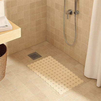 Bademåtte Antiskrid Beige 68x36 cm 1 stk.