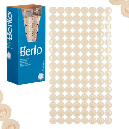 Bademåtte Antiskrid Beige 68x36 cm 1 stk.