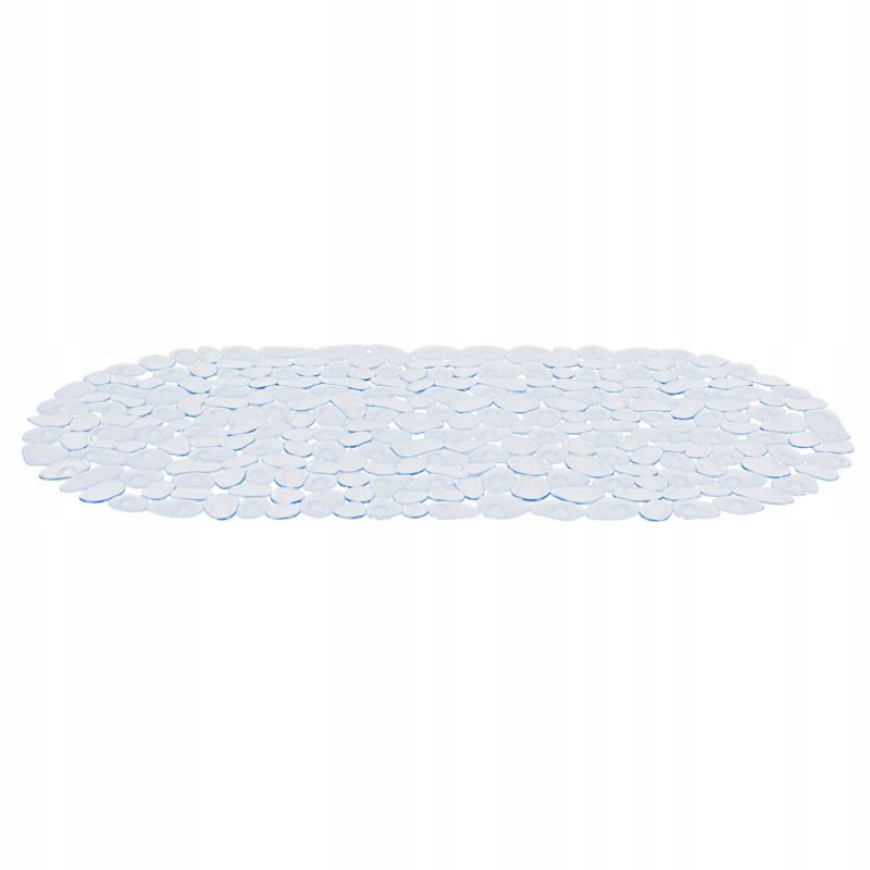 Bademåtte Transparent Antiskrid 66x34 cm PVC 1 stk.