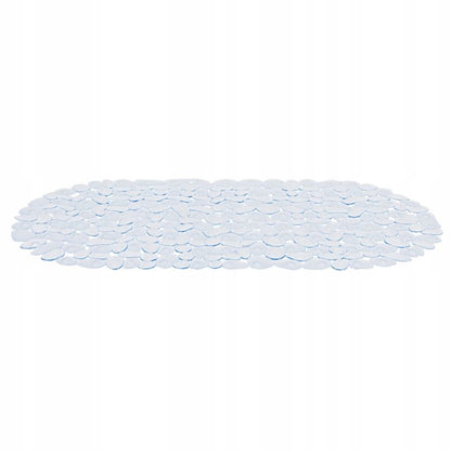 Bademåtte Transparent Antiskrid 66x34 cm PVC 1 stk.