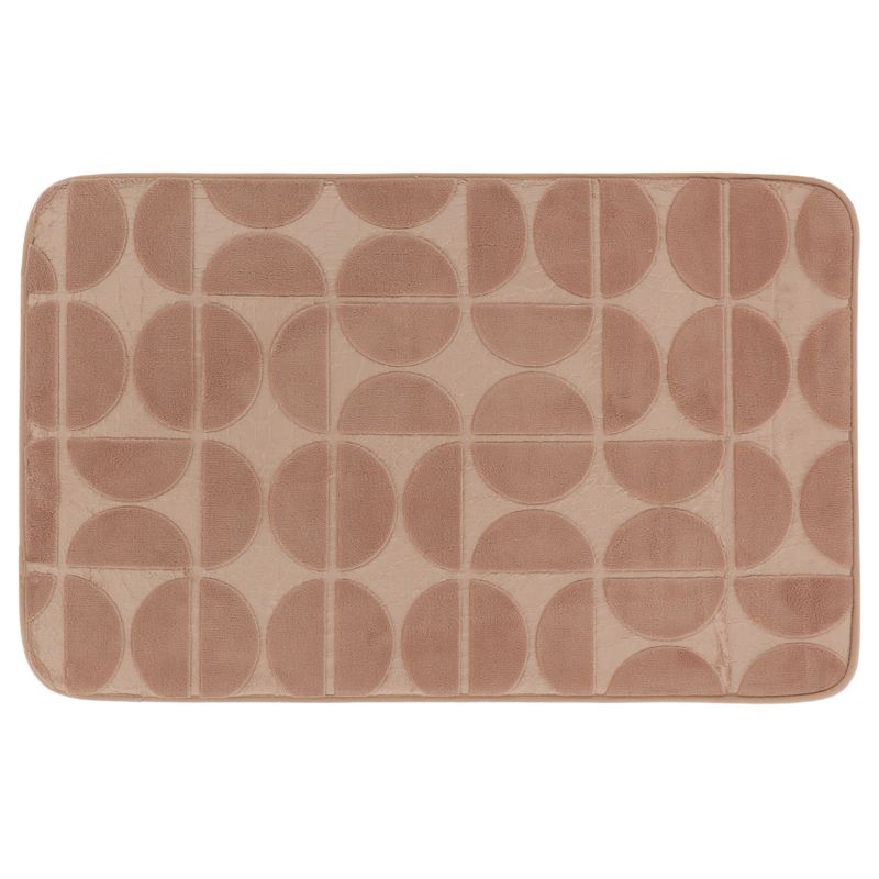Bademåtte Roy 50x80 cm Cappuccino Memory Foam 1 stk.