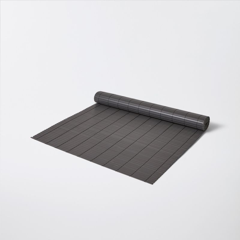 Blooma balkonmåtte i PVC 100 x 300 cm grå