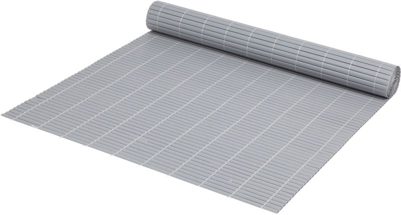 Blooma balkonmåtte i PVC 100 x 300 cm grå
