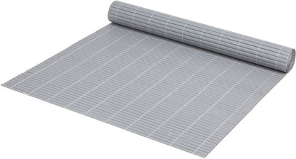 Blooma balkonmåtte i PVC 100 x 300 cm grå