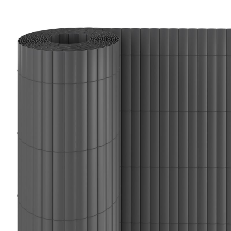 Blooma balkonmåtte i PVC 100 x 300 cm grå