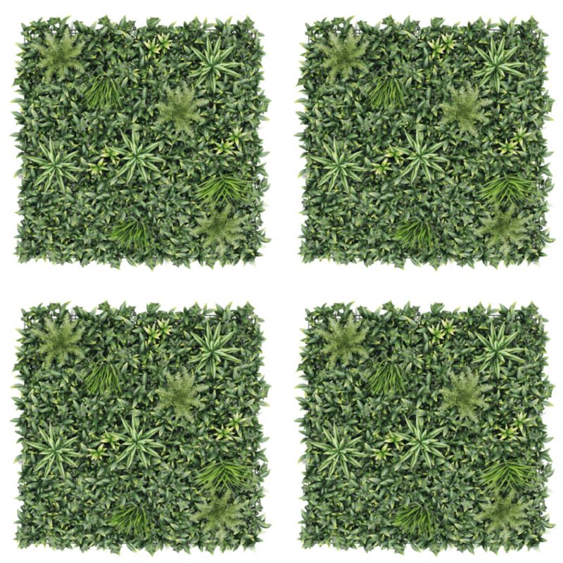 Balkonmåtte med plante-mix Klikstrom 100 x 100 cm