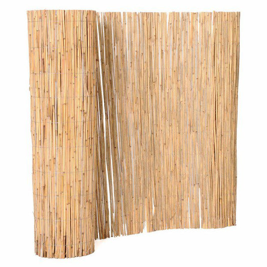 Naturlig balkonmåtte af siv 600 x 100 cm