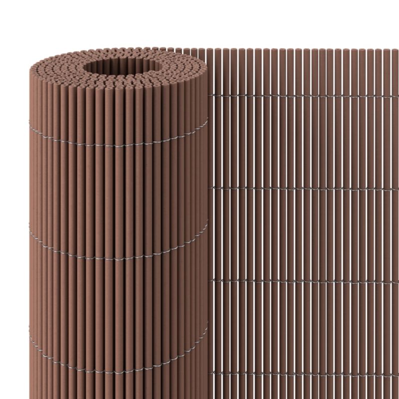 Eco-måtte 100 x 300 cm genanvendt brun