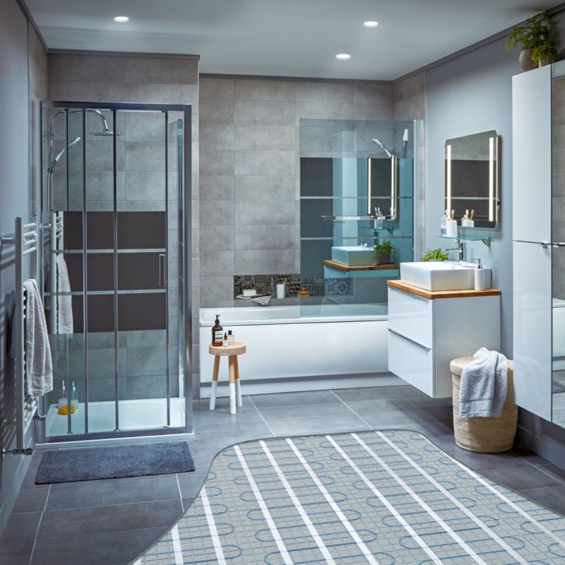 Varmemåtte under Klinker 340W 2 m²