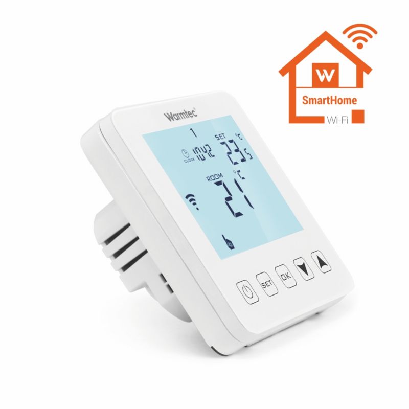 Varmemåtte 1,5 m² 100W/m² med Wi-Fi Termostat Hvid DSE-15/PRT-01