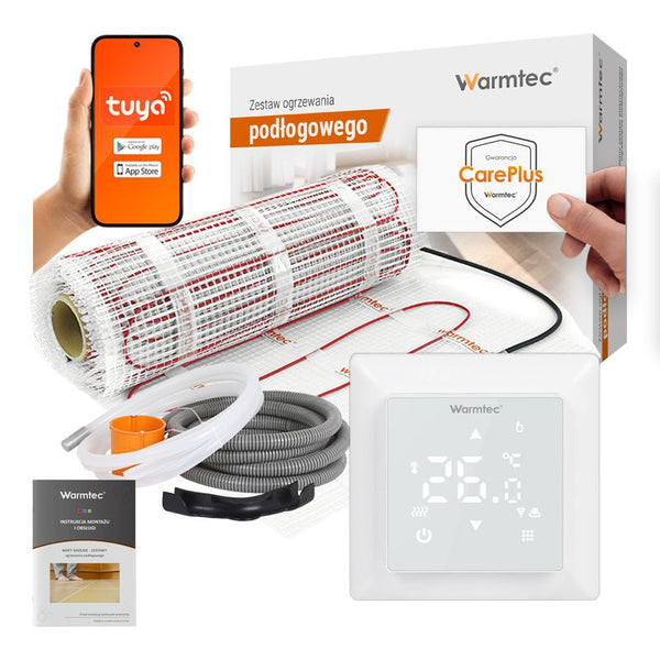 Varmemåtte 1,5 m² 170W/m² WiFi Sæt DS2-15/WRT31W-B