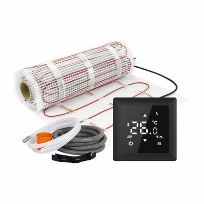 Varmemåtte 12 m² 170W/m² med Wi-Fi Termostat DS2-120/WRT31W-CZ