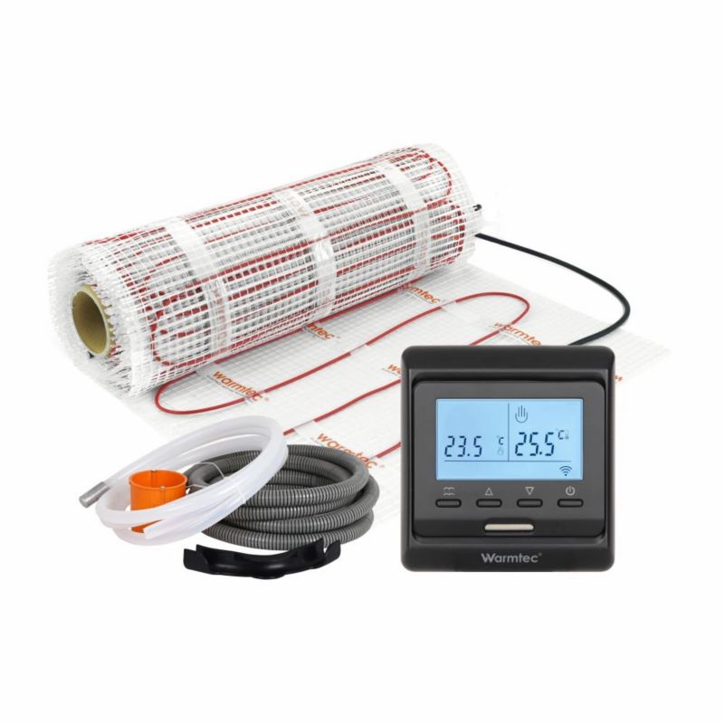 Varmemåtte under Klinker 2 m² 170W/m² WiFi Sort Sæt DS2-20/T510
