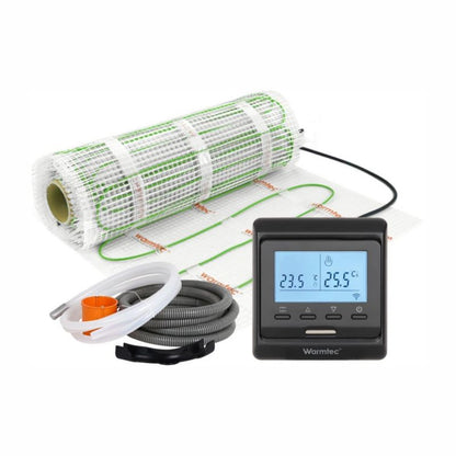 Varmemåtte DSE-40/T510 4 m² 100W/m² Wi-Fi Sort