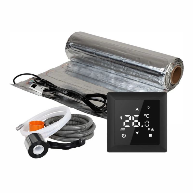 Varmemåtte til Laminatgulv 150W/m² Wi-Fi Termostat AL-15/WRT31W-CZ