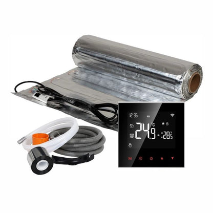 Varmemåtte til Laminatgulv 3,5 m² 150W/m² med Wi-Fi Termostat AL-35/SRT20W