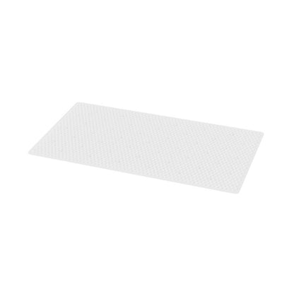 GoodHome Glomma badeværelsesmåtte til badekar 38 x 63 cm hvid