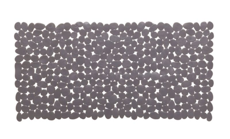 GoodHome Koros bademåtte til badekar 40 x 70 cm antracit