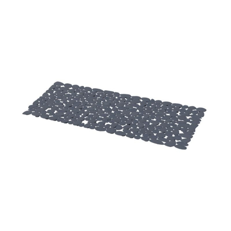 Bademåtte til Badekar 40 x 70 cm Marineblå Antiskrid PVC