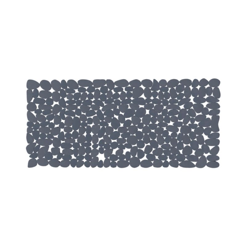 Bademåtte til Badekar 40 x 70 cm Marineblå Antiskrid PVC