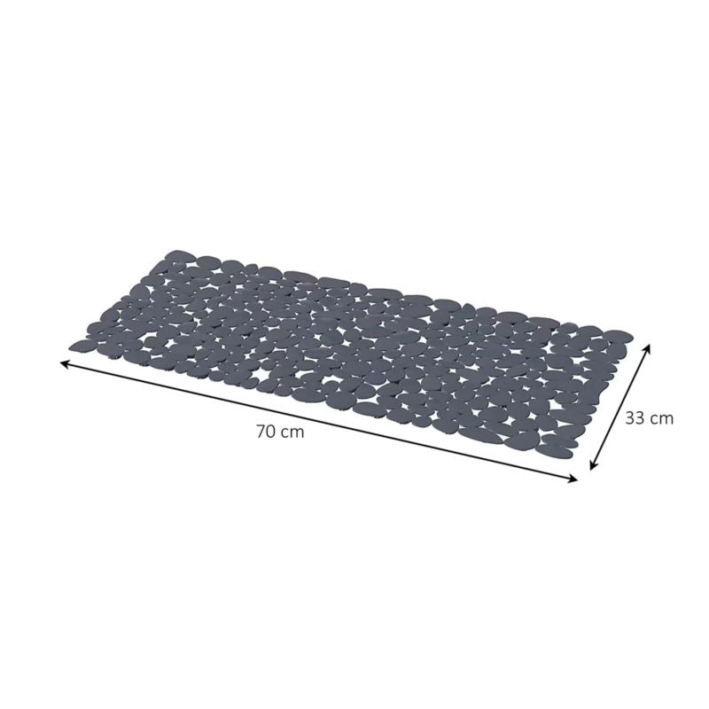 Bademåtte til Badekar 40 x 70 cm Marineblå Antiskrid PVC