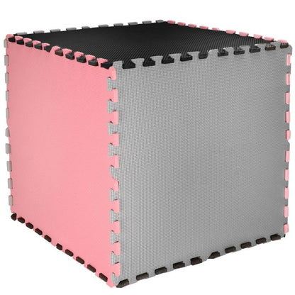 Springos puslespils-gulvmåtte i skum, 179 x 179 cm, til træning, EVA-skum, 1 stk.