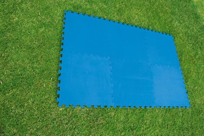 Bestway poolunderlag 50 x 50 cm, 9 stk.