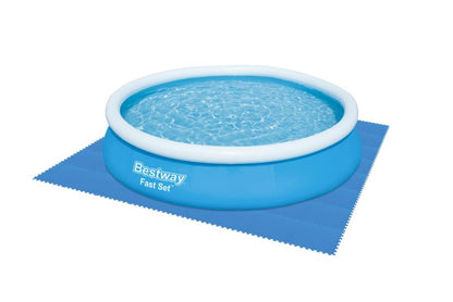 Bestway poolunderlag 50 x 50 cm, 9 stk.