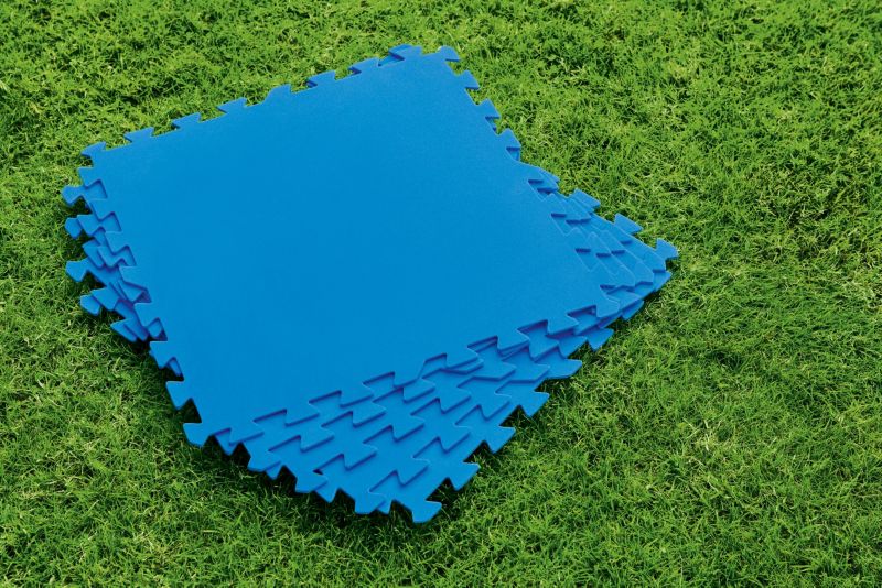 Bestway poolunderlag 50 x 50 cm, 9 stk.