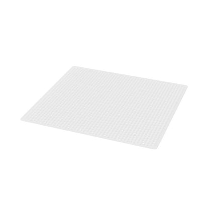 Bademåtte Rektangulær 52 x 54 cm Hvid Antiskrid