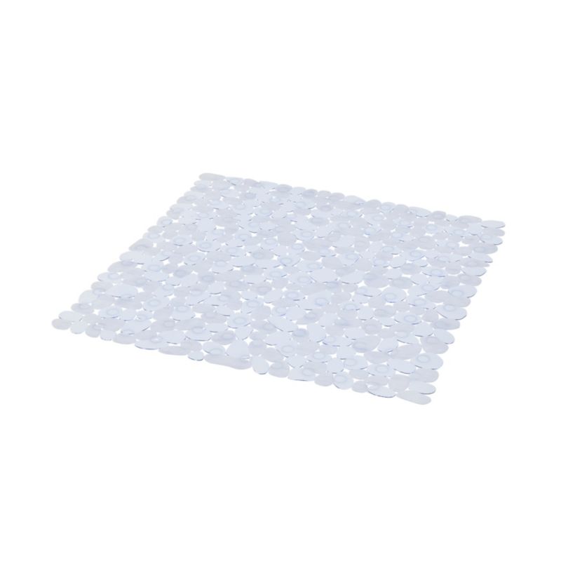 Bademåtte Koros 53 x 53 cm Gennemsigtig Antiskrid