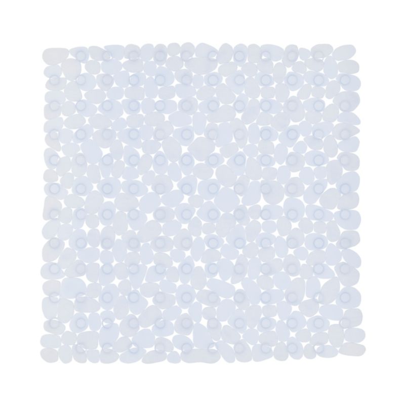 Bademåtte Koros 53 x 53 cm Gennemsigtig Antiskrid